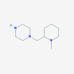 1-[(1-methylpiperidin-2-yl)methyl]piperazine图片