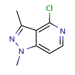 4-chloro-1,3-dimethyl-1H-pyrazolo[4,3-c]pyridineͼƬ