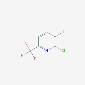 2-chloro-3-iodo-6-(trifluoromethyl)pyridine图片