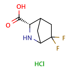 (3S)-6,6-difluoro-2-azabicyclo[2,2,1]heptane-3-carboxylicacidhydrochlorideͼƬ