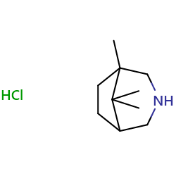 1,8,8-trimethyl-3-azabicyclo[3,2,1]octanehydrochlorideͼƬ