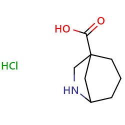 6-azabicyclo[3,2,1]octane-1-carboxylicacidhydrochlorideͼƬ