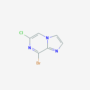 8-bromo-6-chloroimidazo[1,2-a]pyrazineͼƬ