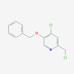 5-(Benzyloxy)-4-chloro-2-(chloromethyl)pyridineͼƬ