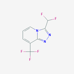 3-(Difluoromethyl)-8-(trifluoromethyl)-[1,2,4]triazolo[4,3-a]pyridineͼƬ