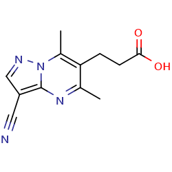 3-{3-cyano-5,7-dimethylpyrazolo[1,5-a]pyrimidin-6-yl}propanoicacidͼƬ