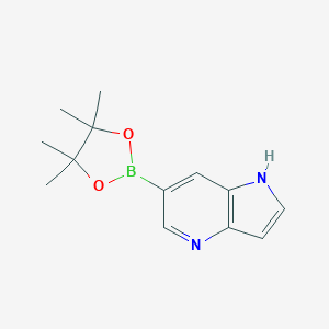 6-(4,4,5,5-Tetramethyl-1,3,2-dioxaborolan-2-yl)-1H-pyrrolo[3,2-b]pyridineͼƬ