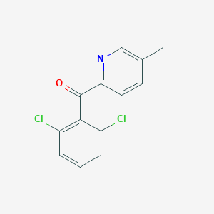 2-(2,6-Dichlorobenzoyl)-5-methylpyridineͼƬ