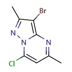 3-bromo-7-chloro-2,5-dimethylpyrazolo[1,5-a]pyrimidineͼƬ