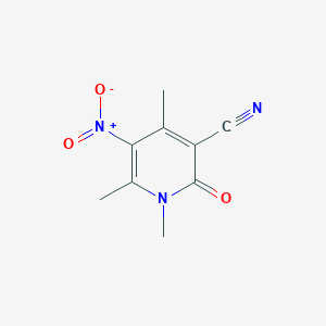 1,4,6-trimethyl-5-nitro-2-oxo-1,2-dihydropyridine-3-carbonitrileͼƬ