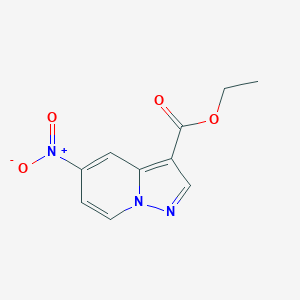 ethyl5-nitropyrazolo[1,5-a]pyridine-3-carboxylateͼƬ