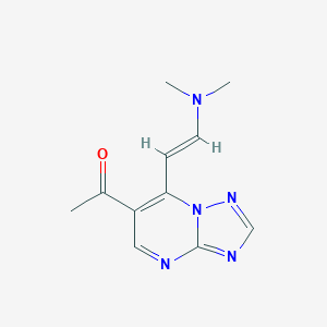 1-{7-[(E)-2-(Dimethylamino)vinyl][1,2,4]triazolo-[1,5-a]pyrimidin-6-yl}ethanoneͼƬ