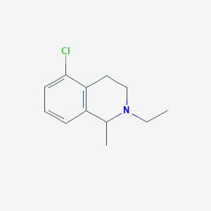 5-chloro-2-ethyl-1-methyl-1,2,3,4-tetrahydroisoquinolineͼƬ