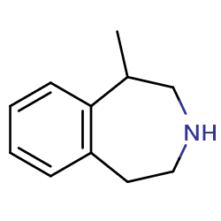 1-methyl-2,3,4,5-tetrahydro-1H-3-benzazepineͼƬ