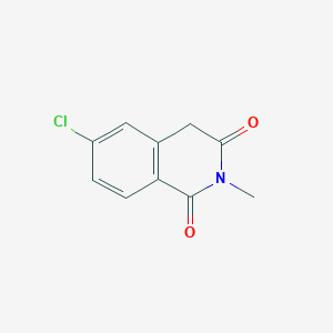 6-chloro-2-methyl-1,2,3,4-tetrahydroisoquinoline-1,3-dioneͼƬ