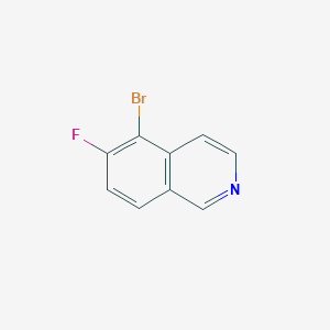 5-Bromo-6-fluoroisoquinoline图片