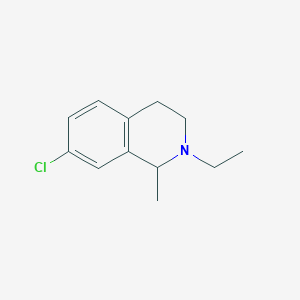 7-chloro-2-ethyl-1-methyl-1,2,3,4-tetrahydroisoquinolineͼƬ