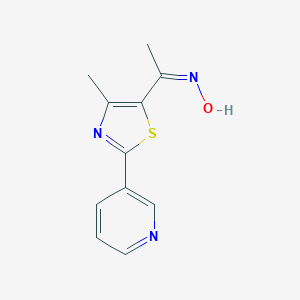 1-(hydroxyimino)-1-(5-methyl-3-(3-pyridyl)(2,4-thiazolyl))ethane图片