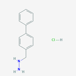 (4-Biphenylylmethyl)hydrazine HydrochlorideͼƬ