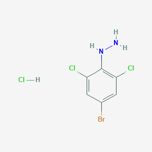 (4-Bromo-2,6-Dichlorophenyl)Hydrazine HydrochlorideͼƬ