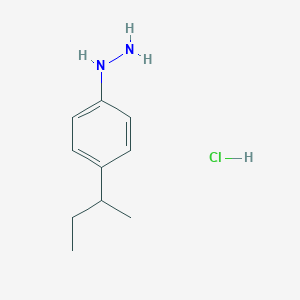 1-(4-sec-Butylphenyl)hydrazine HydrochlorideͼƬ