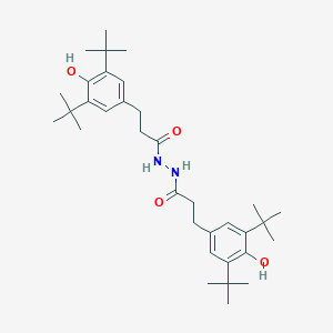 1,2-Bis(3,5-di-tert-butyl-4-hydroxyhydrocinnamoyl)hydrazineͼƬ