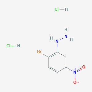 (2-Bromo-5-nitrophenyl)hydrazine DihydrochlorideͼƬ