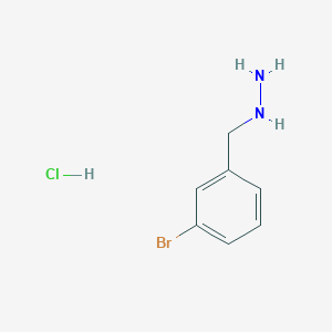 [(3-Bromophenyl)methyl]hydrazine HydrochlorideͼƬ