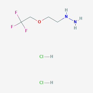 [2-(2,2,2-trifluoroethoxy)ethyl]hydrazine dihydrochlorideͼƬ