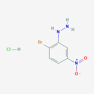 (2-Bromo-5-nitrophenyl)hydrazine hydrochlorideͼƬ