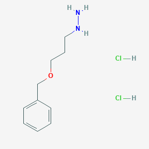 [3-(Benzyloxy)propyl]hydrazine dihydrochlorideͼƬ