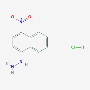 (4-Nitro-1-naphthalenyl)-hydrazine HydrochlorideͼƬ