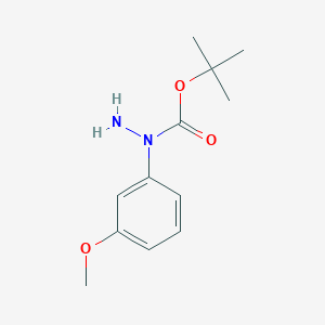 N1-tert-Butoxycarbonyl 1-(3-Methoxyphenyl)hydrazineͼƬ