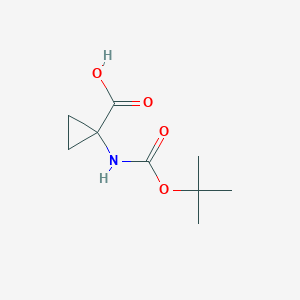 Boc-1-氨基环丙基甲酸图片