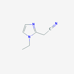 2-(1-ethyl-1H-imidazol-2-yl)acetonitrileͼƬ