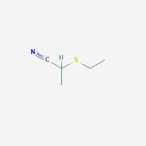 2-(ethylsulfanyl)propanenitrileͼƬ