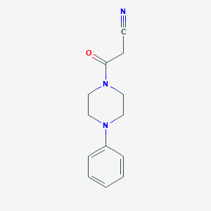 3-Oxo-3-(4-phenylpiperazin-1-yl)propanenitrileͼƬ