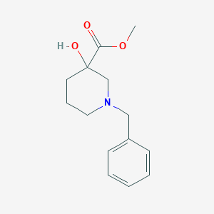 Methyl 1-Benzyl-3-hydroxypiperidine-3-carboxylate图片