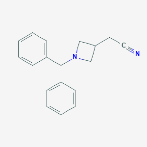 3-Azetidineacetonitrile,1-(diphenylmethyl)-ͼƬ