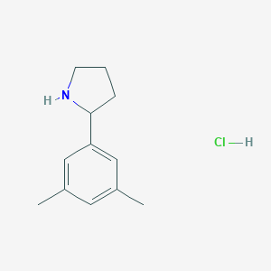 2-(3,5-dimethylphenyl)pyrrolidine hydrochloride图片