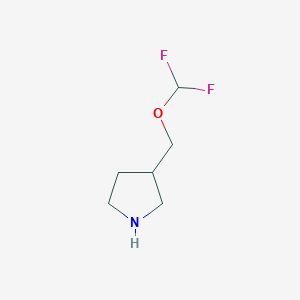 3-[(difluoromethoxy)methyl]pyrrolidine图片