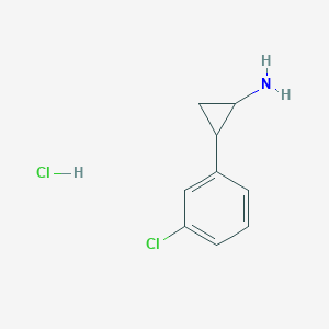 2-(3-CHLOROPHENYL)CYCLOPROPANAMINE HCLͼƬ