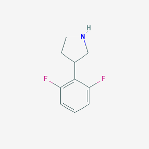 3-(2,6-difluorophenyl)pyrrolidineͼƬ