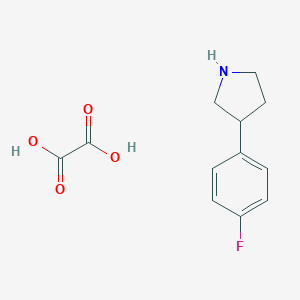 3-(4-Fluorophenyl)pyrrolidine OxalateͼƬ