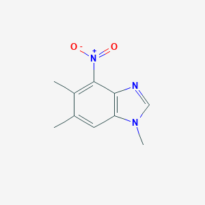 1,5,6-trimethyl-4-nitro-1H-1,3-benzimidazoleͼƬ