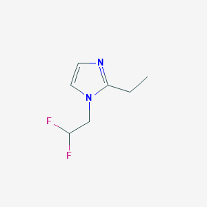 1-(2,2-difluoroethyl)-2-ethyl-1H-imidazoleͼƬ