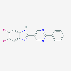 5,6-Difluoro-2-(2-phenyl-5-pyrimidinyl)-1H-benzimidazoleͼƬ