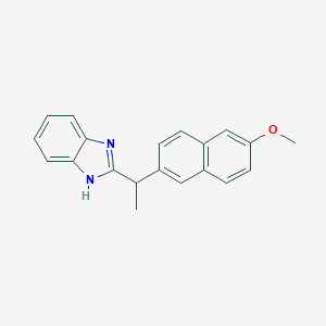 2-[1-(6-Methoxy-2-naphthyl)ethyl]-1H-benzimidazoleͼƬ