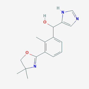 -[3-(4,5-Dihydro-4,4-dimethyl-2-oxazolyl)-2-methylphenyl]-1H-imidazole-5-methanolͼƬ