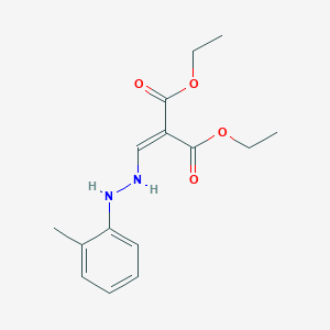 1,3-diethyl 2-{[2-(2-methylphenyl)hydrazin-1-yl]methylidene}propanedioateͼƬ